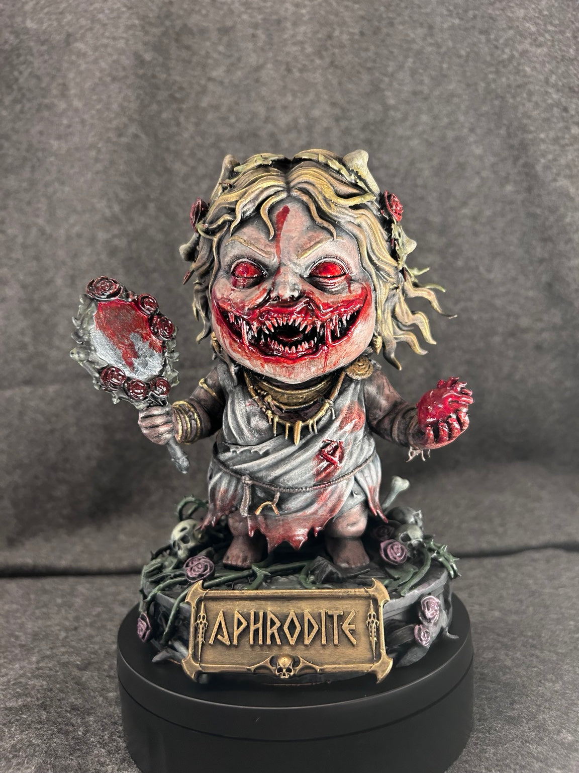 Hand-painted Aphrodite collectible statue